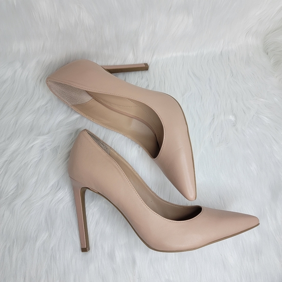 Alfani step n flex pointed toe nude stiletto heels. - Picture 5 of 14
